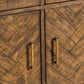 Havana Gold 2 Door 2 Drawer Sideboard