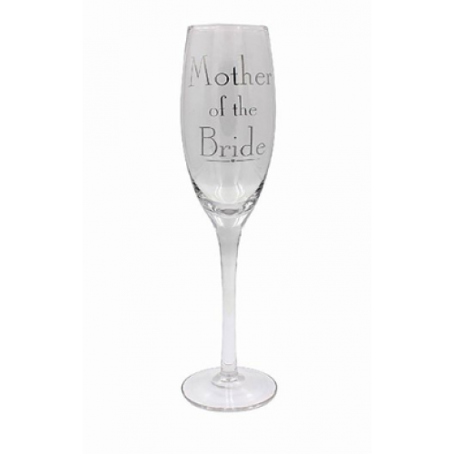 Mother of The Bride Champagne Flute