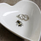 Bee Boxed heart dish