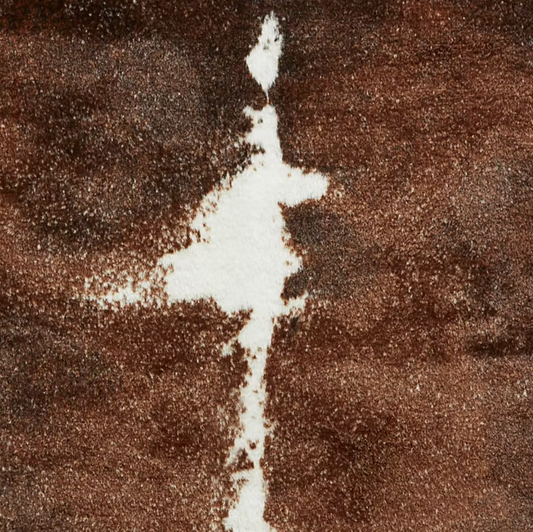 Imitation cowhide in Brown & White